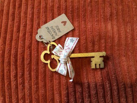 Wooden Santa's Magic Key
