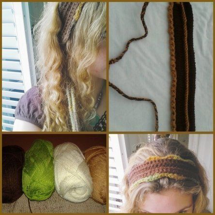 Handmade cosy headband