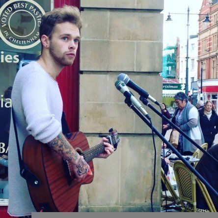 Join Frazer for a filmed busking session