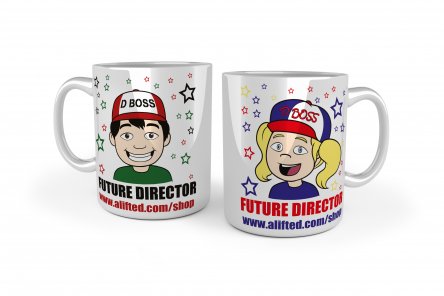 2 motivational mugs 