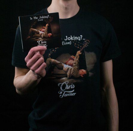 Is He Joking? (Live) CD AND T-Shirt