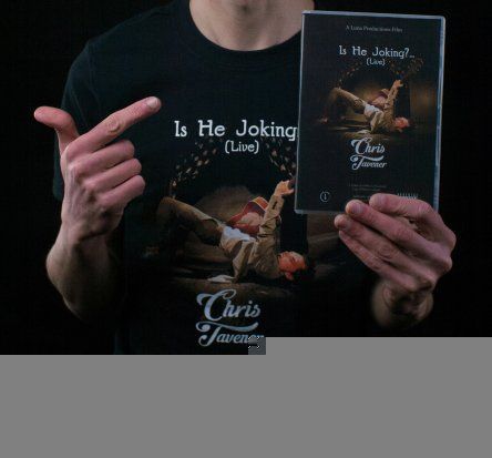 Is He Joking? (Live) DVD AND T-Shirt
