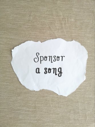 Sponsor a Song