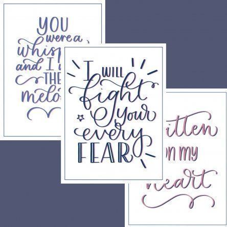 'Child' lyric art bundle