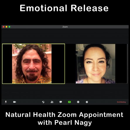 1 Hr Emotional Healing Zoom Session with Pearl