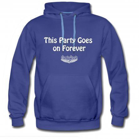 This Party Goes On Forever Men's Hoodie