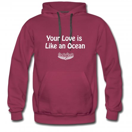 Your Love is Like an Ocean Men's Hoodie