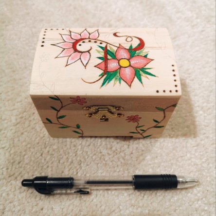 Personalised trinket box