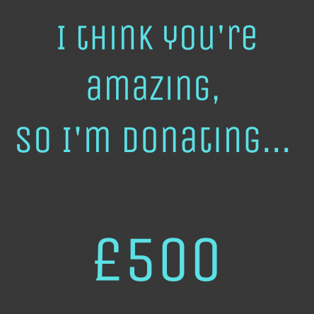 £500 donation