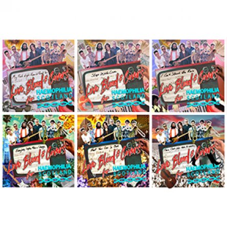 Postcards of Single Artwork with details written by the artist