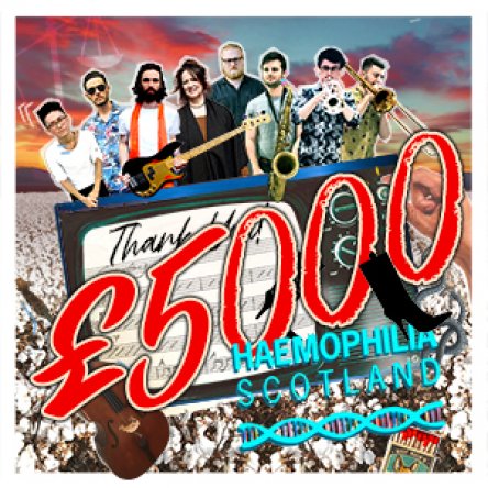 £5000 Donation for 'The Tree' & upkeep - Album, gig ticket, and official thank you inc.