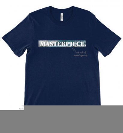 'Masterpiece' T-Shirt (Child-Navy)