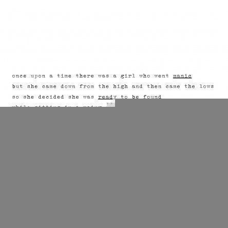 'Once Upon A Time' EP Print