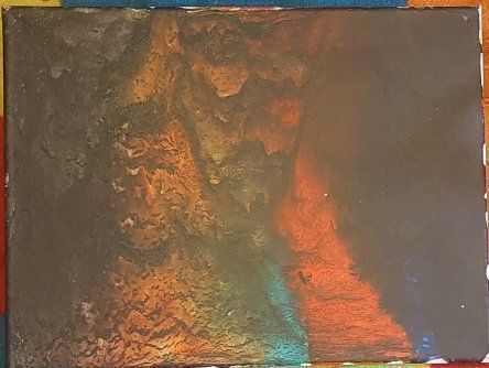 Flowing Lava