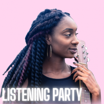 Online Pre-release EP Listening Party + Q&A (Up to 3)