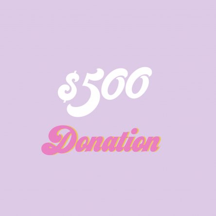 $500 Donation