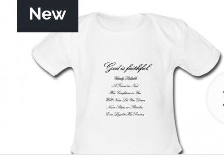 GOD IS FAITHFUL KID'S T SHIRT
