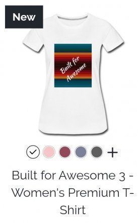 BUILT FOR AWESOME PREMIUM SHIRT