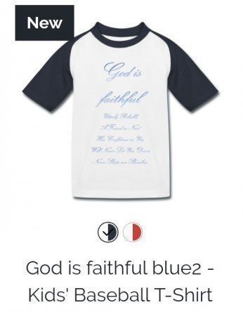 KID'S BASEBALL T SHIRT