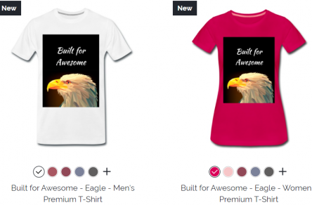 BUILT FOR AWSOME PREMIUM SHIRT