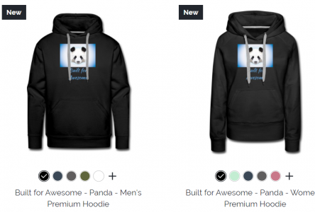 BUILT FOR AWESOME HOODIES