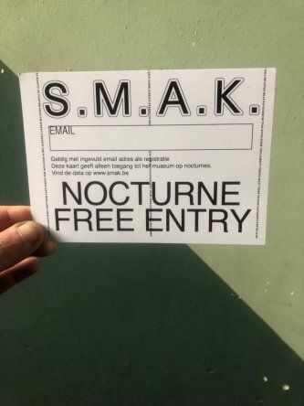 SMAK Museum Ticket