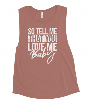Muscle Tank, Peach