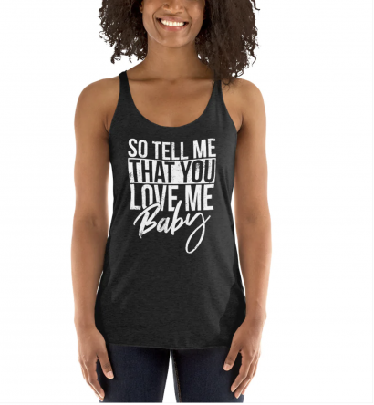 Racerback Tank Black