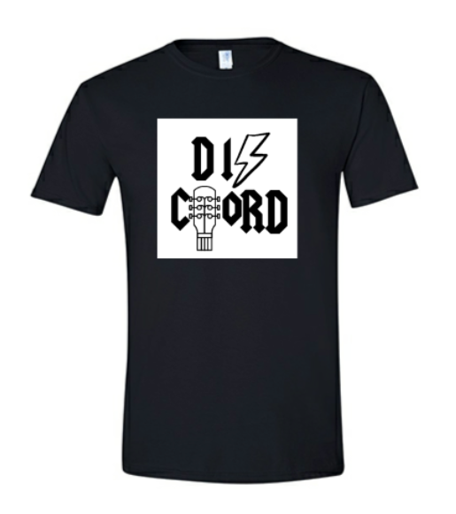 Unisex Dis Chord T-Shirt XS - 2XL