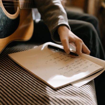 Get creative with Kirsten during a songwriting session