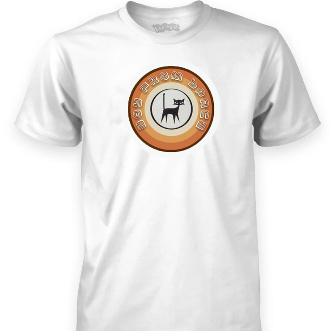 Boy/Girl From Space T-Shirt - White Centre Logo