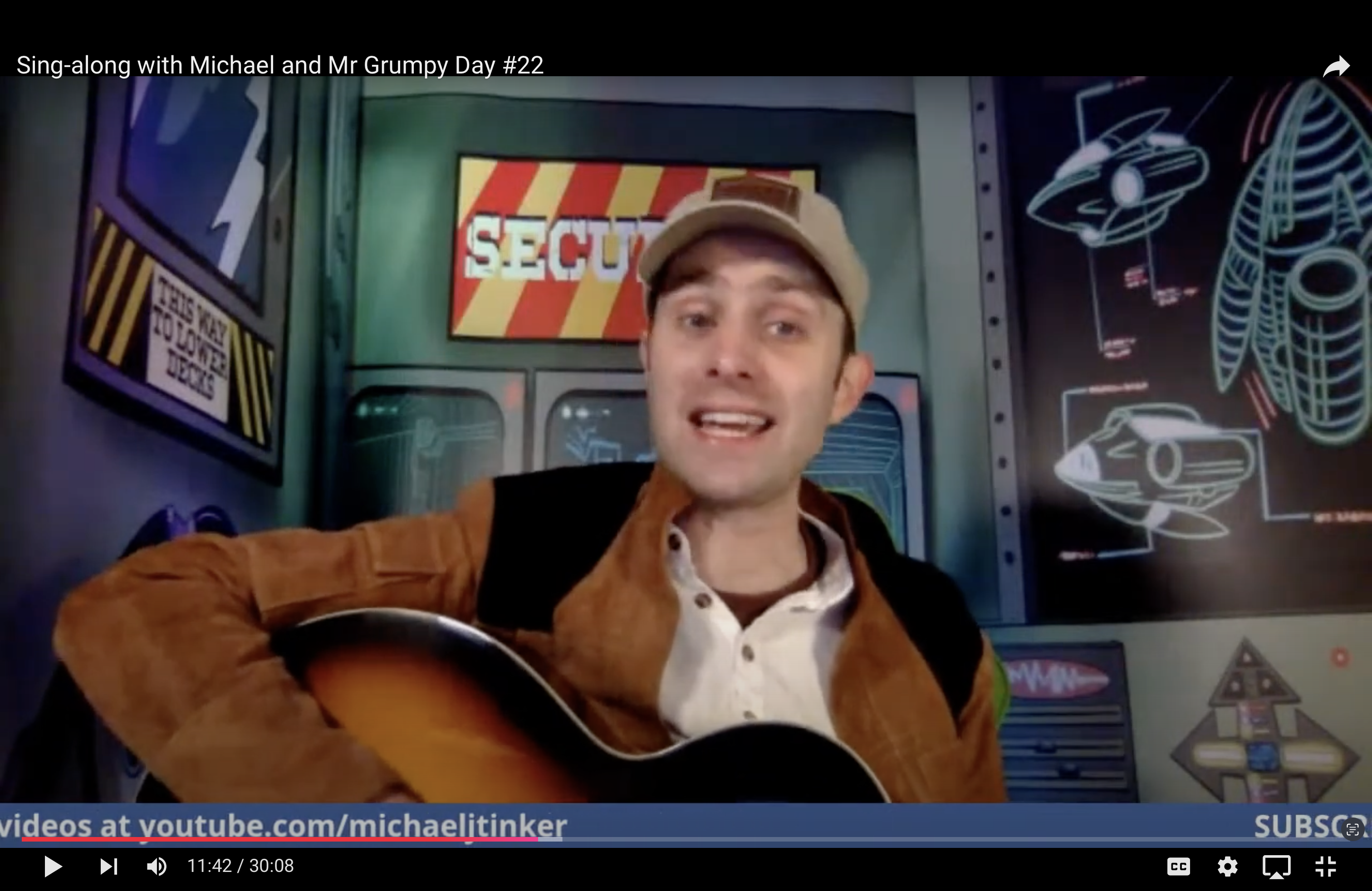 Personal Zoom with Michael and his characters