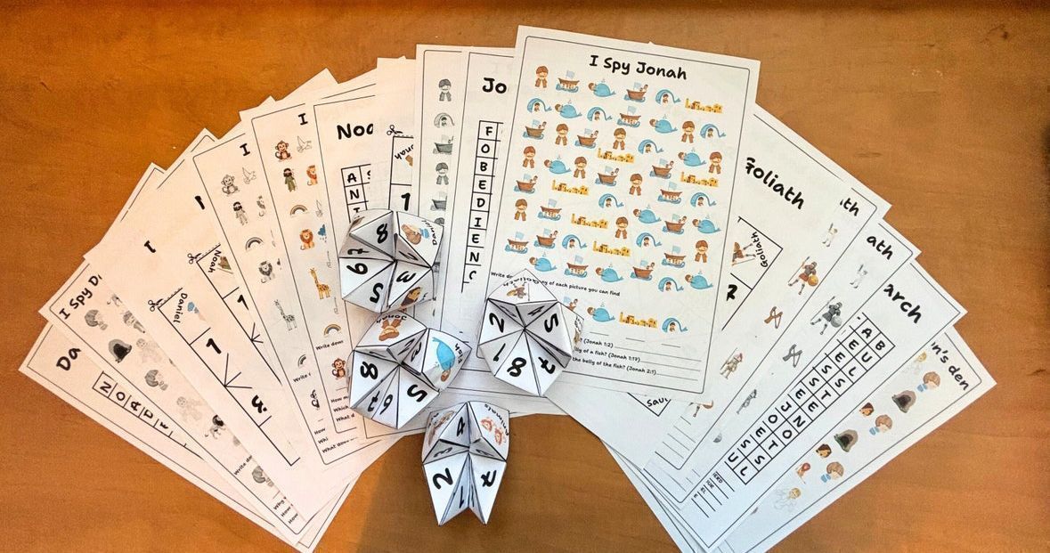 Printable Family Bible Study Bundle