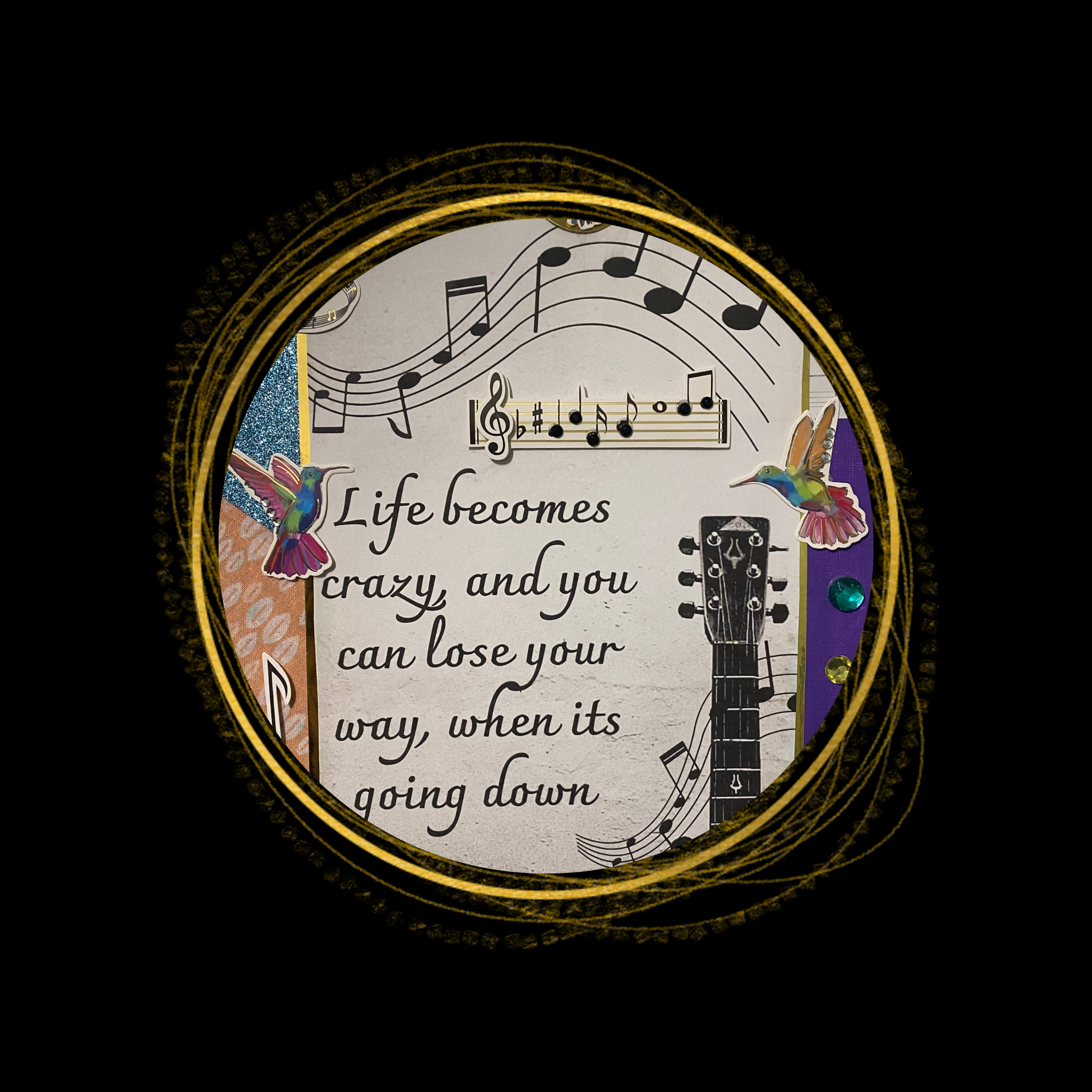 Lyrical Quote Print 