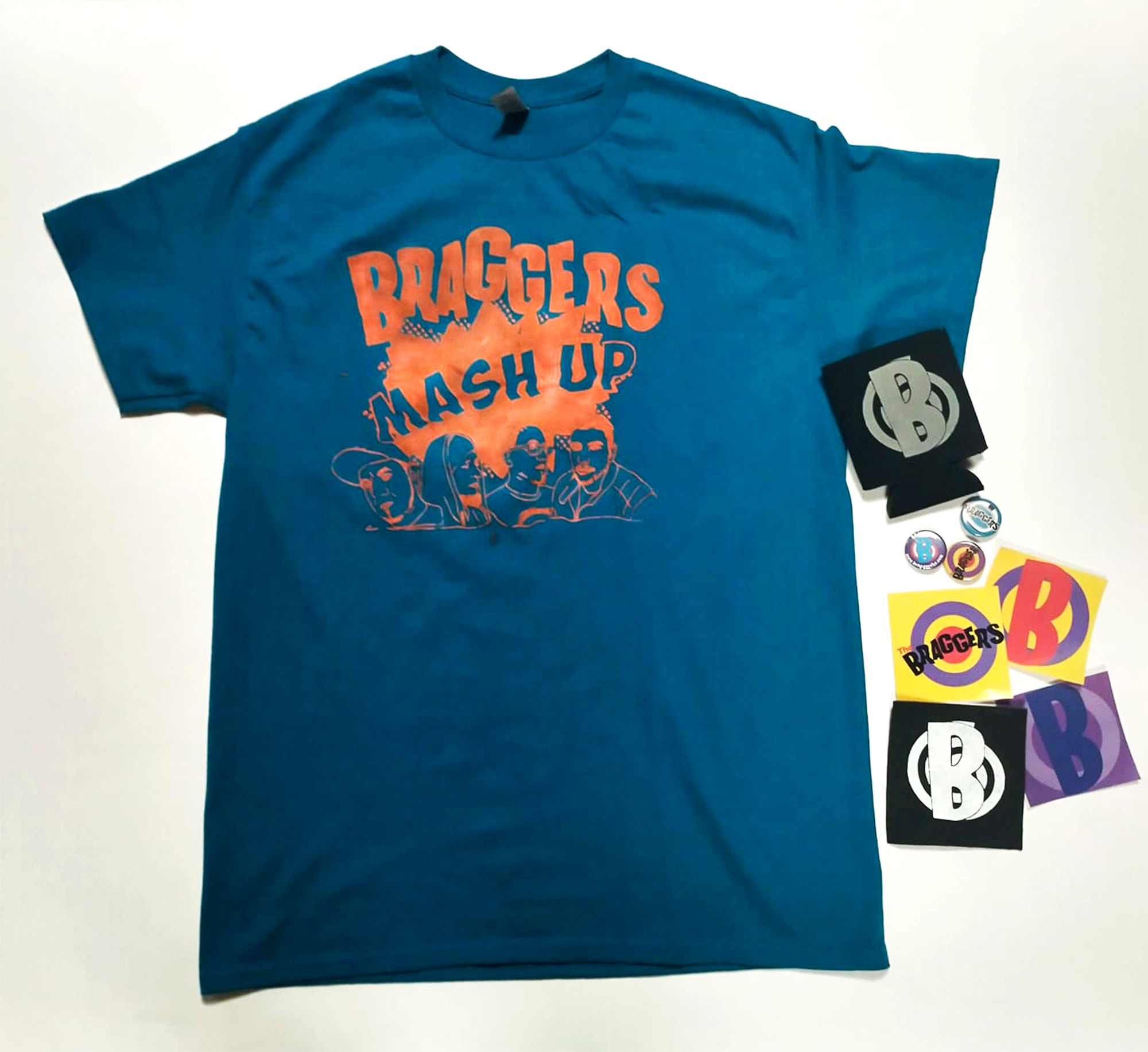 Braggers Mash Up Tee