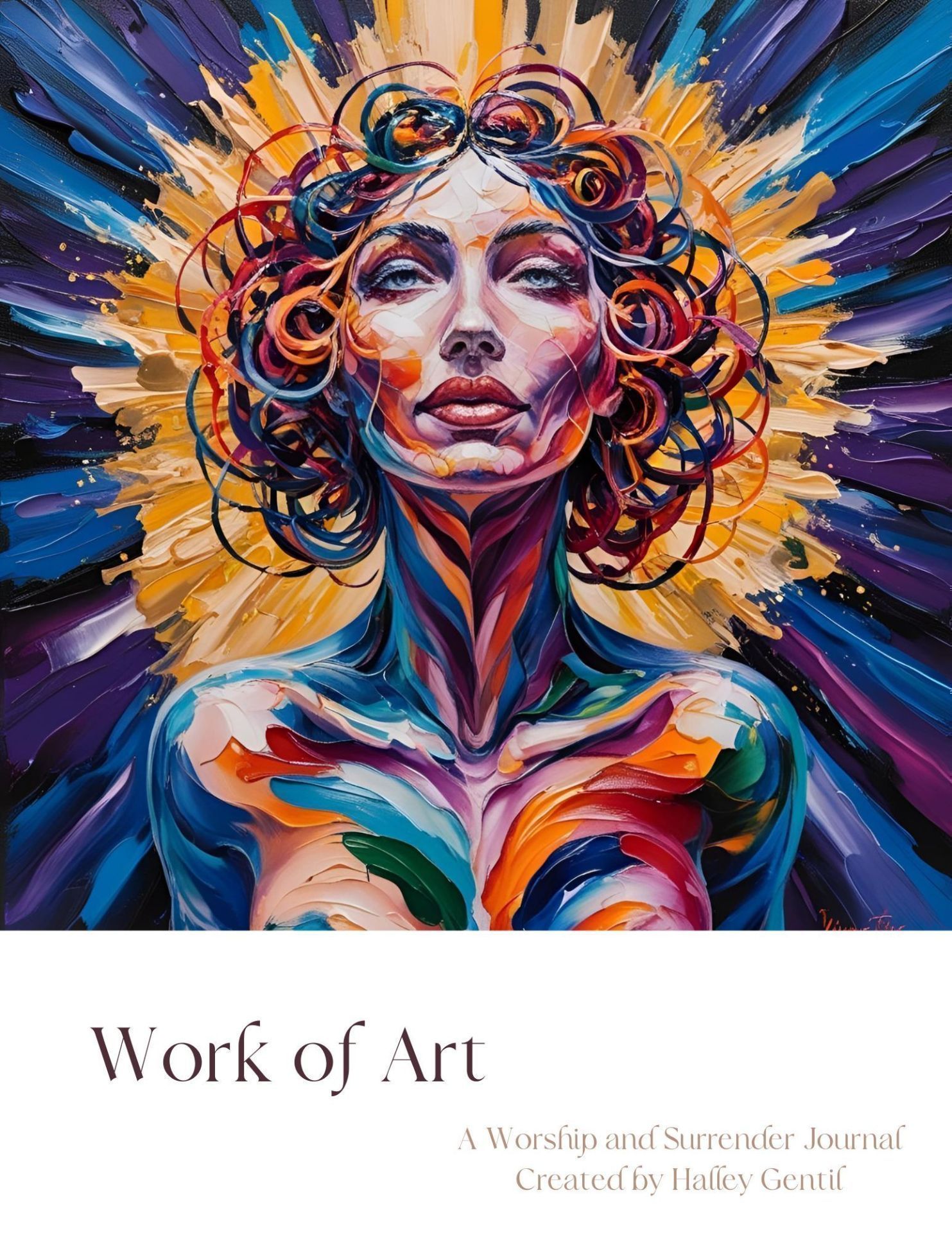 Worship and Surrender Journal: Work of Art