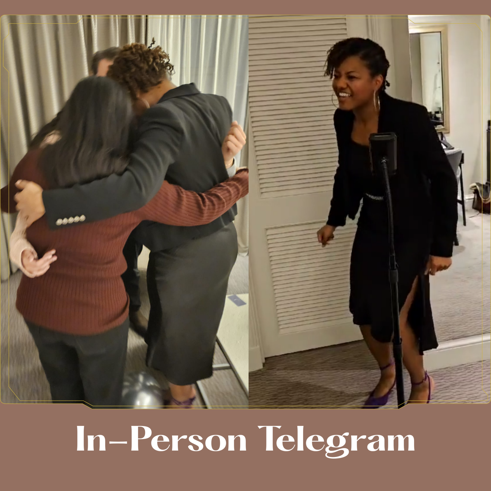 In Person Singing-Telegram