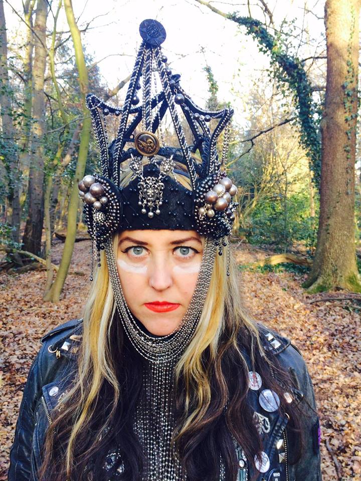 The Crown of the Moon - Design collaboration with Britt of a one-off, bespoke Headpiece 