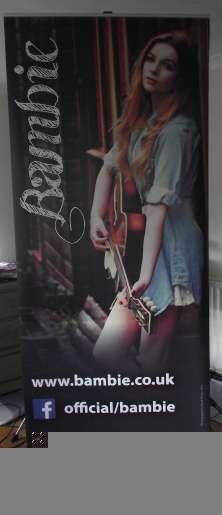 Signed Vinyl Promotional Poster